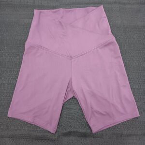 Women's High-Rise Bike Shorts Wild Fable Purple Size Small Workout Athleisure